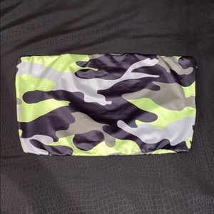 camo tube top